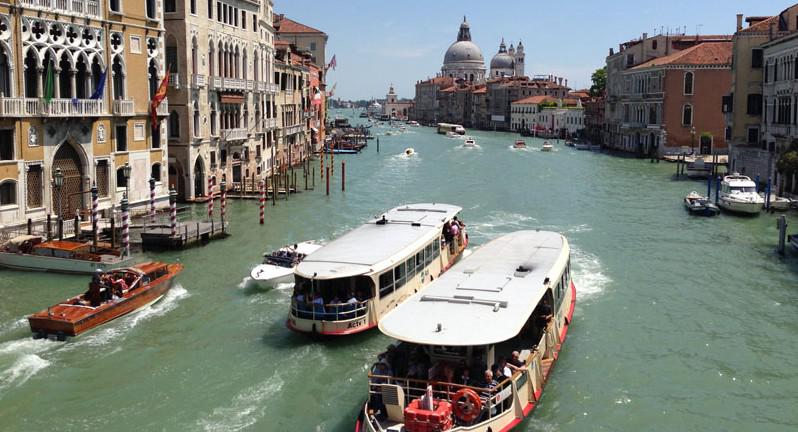 The Grand Canal in Venice
