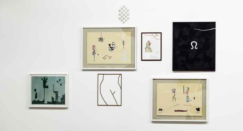 Luc Paradis installation view
